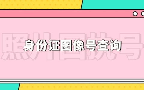 身份证图像号查询