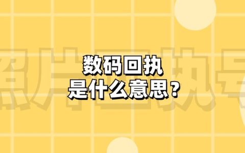 数码回执是什么意思？